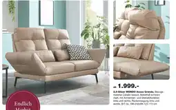 Möbel Inhofer Mondo 2,5-sitzer mondo assea grande Angebot
