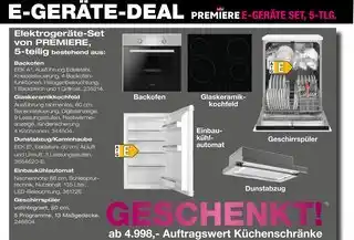 Möbel Inhofer Premiere elektrogeräte-set, 5-teilig Angebot