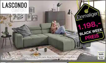 Möbel Inhofer Lascondo comfort sofa Angebot
