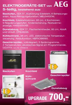 Möbel Inhofer Aeg elektrogeräte-set Angebot