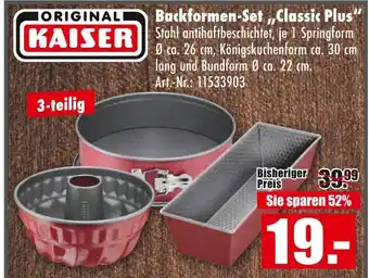Möbel Mahler Kaiser backformen-set „classic plus“ Angebot