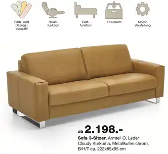 Möbel Inhofer Sofa 3-sitzer Angebot