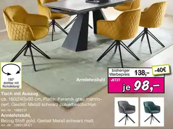 Möbel Inhofer Tisch mit auszug Angebot