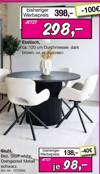 Möbel Inhofer Stuhl Angebot