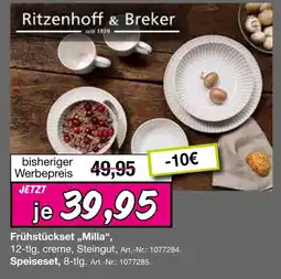 Möbel Inhofer Ritzenhoff & breker frühstückset „milla“ Angebot