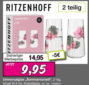Möbel Inhofer Ritzenhoff universalglas sommersonett Angebot