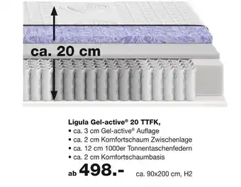 Möbel Inhofer Ligula gel-active 20 ttfk Angebot