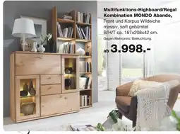 Möbel Inhofer Mondo abando: multifunktions-highboard/regal kombination Angebot