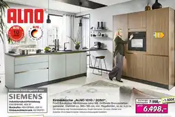 Möbel Inhofer Alno einbauküche 1010 / 2050 Angebot