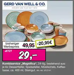 Möbel Inhofer Gerd van well & co. kombiservice magnifica Angebot