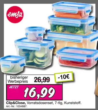 Möbel Inhofer Emsa clip&close Angebot