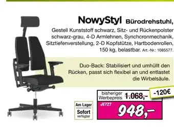 Möbel Inhofer Nowystyl bürodrehstuhl Angebot