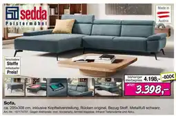 Möbel Inhofer Sedda sofa Angebot