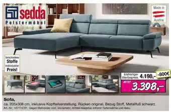 Möbel Inhofer Sedda sofa Angebot