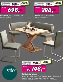 Möbel Inhofer Vito eckbank Angebot