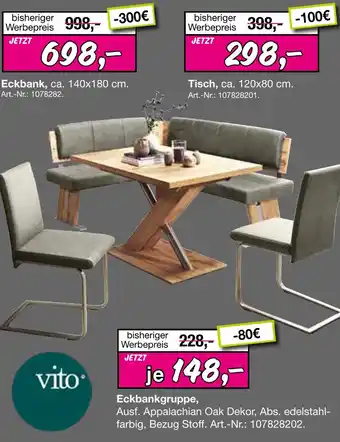 Möbel Inhofer Vito eckbank Angebot