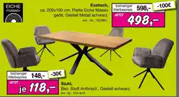 Möbel Inhofer Eiche massiv stuhl Angebot