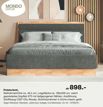 Möbel Inhofer Mondo natur polsterbett Angebot