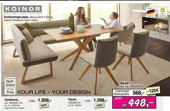 Möbel Inhofer Koinor eckbank Angebot