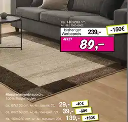 Möbel Inhofer Maschinenwebteppich Angebot