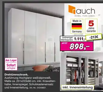 Möbel Inhofer Rauch drehtürenschrank Angebot