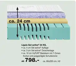 Möbel Inhofer Mondo ligula gel-active 24 ks Angebot