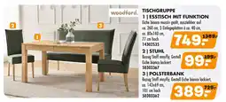 Möbel Kraft Woodford esstisch mit funktion Angebot
