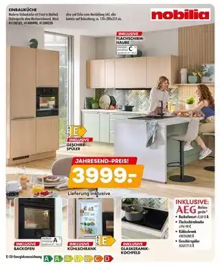 Möbel Kraft Nobilia einbauküche Angebot