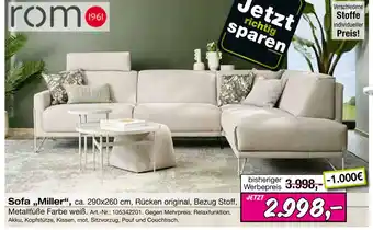 Möbel Inhofer Rom sofa miller Angebot