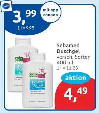 Budni Sebamed duschgel frische dusche Angebot