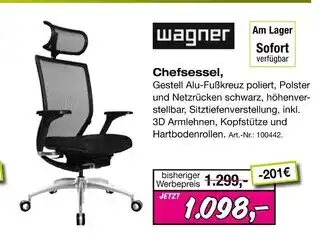 Möbel Inhofer Wagner chefsessel Angebot