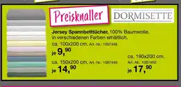 Möbel Inhofer Dormisette jersey spannbetttücher Angebot