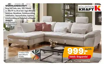 Möbel Kraft Kollektion kraft wohnlandschaft Angebot