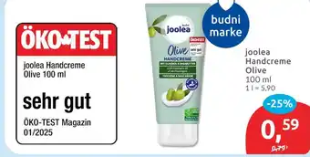 Budni Joolea handcreme olive Angebot