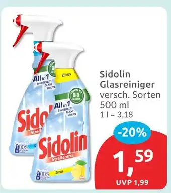Budni Sidolin sidolin glasreiniger Angebot