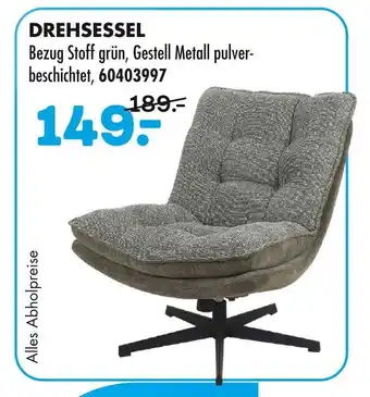 Möbel Kraft Drehsessel Angebot