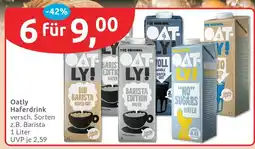 Budni Oatly bio barista hafer oat Angebot