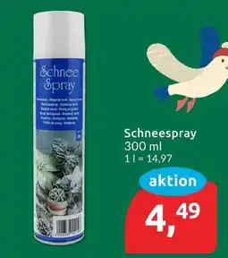 Budni Schneespray Angebot