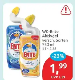 Budni Wc-ente total aktivgel Angebot