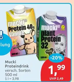Budni Mucki protein 40g vanille Angebot