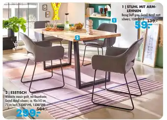 Möbel Kraft Stuhl mit armlehnen Angebot