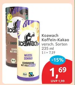 Budni Koawach koffein-kakao choco Angebot