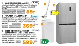 Möbel Kraft Khg akku-stielsauger ass-2221 Angebot