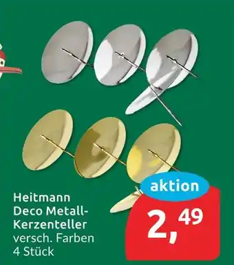 Budni Heitmann deco metall-kerzenteller Angebot