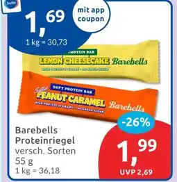 Budni Barebells lemon cheesecake protein bar Angebot