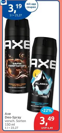 Budni Axe dark temptation deo-spray Angebot