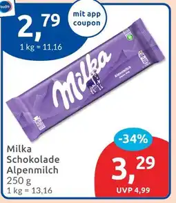 Budni Milka schokolade alpenmilch Angebot