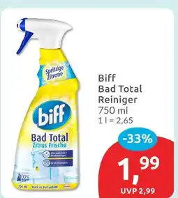 Budni Biff bad total zitrus frische Angebot