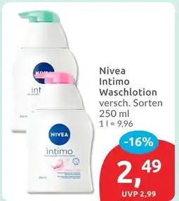 Budni Nivea intimo waschlotion Angebot
