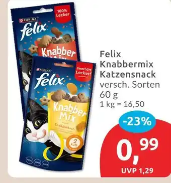 Budni Felix knabbermix katzensnack Angebot